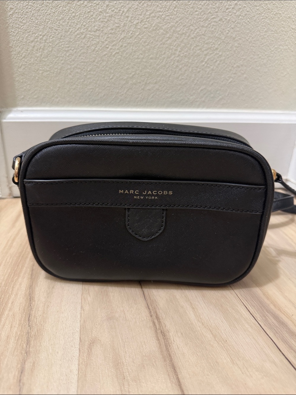 Marc Jacobs Black Compact Camera Crossbody Bag